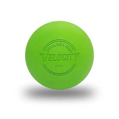 Velocity Lacrosse Balls - 9가지 색상 선택 가능, 1, 2, 3, 6, 18, 60, 120 (케이스) 팩 - color: 라임 그린., size: 1 Ball, style: 연습용 공