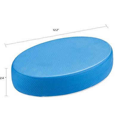 Stability Trainer Pad - Foam Balance Exercise Pad Cushion for Therapy, Yoga, Dancing Balance Training, Pilates,and Fitness (Blue)
