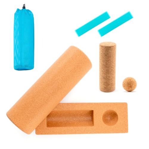 5-in-1 Cork Balance Set Foot Ankle Trainer Plantar Fasciitis Relief
