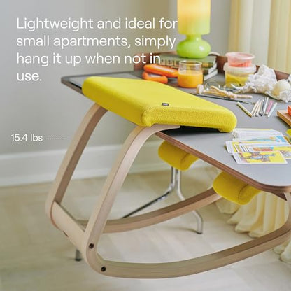 Varier Ergonomic Kneeling Chair, Rocking Knee Stool for Home Office Desk - color: Marine