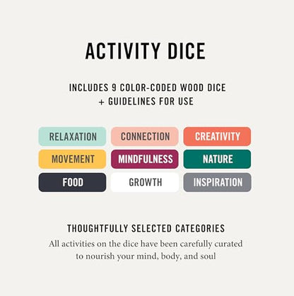 Two Tumbleweeds Mood-Boosting Activity Dice – Set of 9 Dice