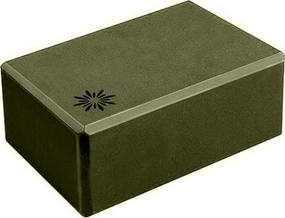Bulk 4in Foam Yoga Blocks, 10 Pack - color: Olive