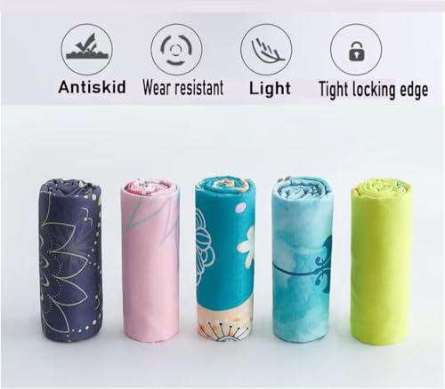 Meditation Mat New Printed Yoga Mat, Yoga Towel, Yoga Blanket Mat, Fitness Yoga Blanket 72" L x 24.8" W (Elk)