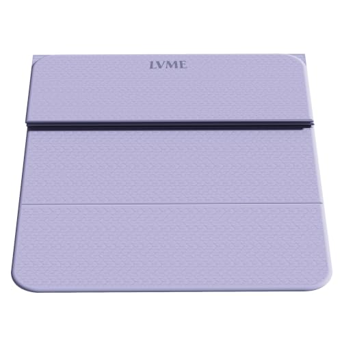 Foldable Yoga Mat 74"x47.2"x 0.4" – Large Yoga Mat - color: Light purple