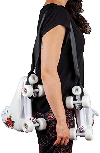 Yoga Mat Carrier Strap, Roller Skate Leash, Ski Boots Or Snowboard Shoulder Sling Made In USA. - color: Purple