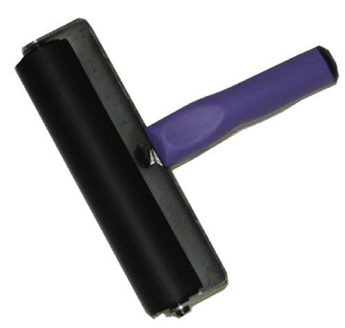 INOVART Pro Roller Soft Rubber Brayer - 6 inch - size: 6-inch, style: Pro Roller Soft Rubber