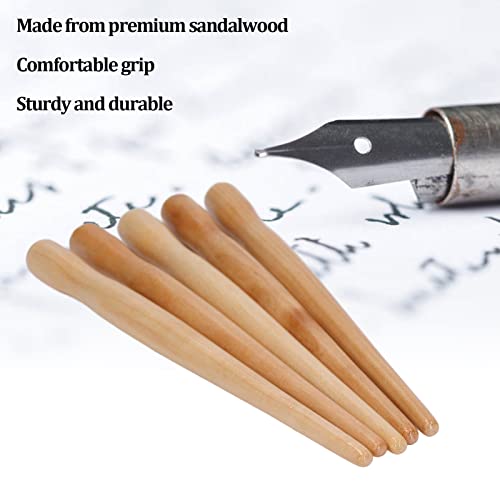 Zerodis Dip Pen Nib Holder, 5Pcs Cartoon Comic Pen Nib Holder Professional Drawing Painting Kit for Lettering Calligraphy Poster Making Cartooning Sketching Mapping(#1) - color: #1