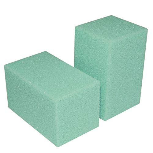 Rehabilitation Advantage Green Foam Block Hand Exercisers, Set Of 16 - color: Green