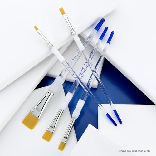 Royal & Langnickel SG-304 5 Piece Flat Brush Set