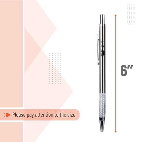 Mr. Pen- Metal Mechanical Pencil Set with Lead Refills & Erasers, 2mm | HB & Colored Lead Refills, 4x Eraser Refills for School Supplies, Note Taking, Drawing, Sketching, Office - style: 2.0mm