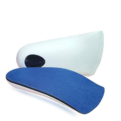 3/4 Length Orthotic Inserts, Half Shoe Insoles for Plantar Fasciitis - size: L - W11-12.5 | M9.5-11