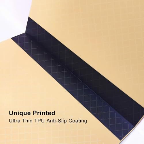 SMARTOP 24"x18" Self Healing 3 Layer Folding Cutting Mat, Non-Slip Non-Reflective, Great for Crafts, Quilting, Sewing, Scrapbooking Molandi Yellow (Molandi Yellow)