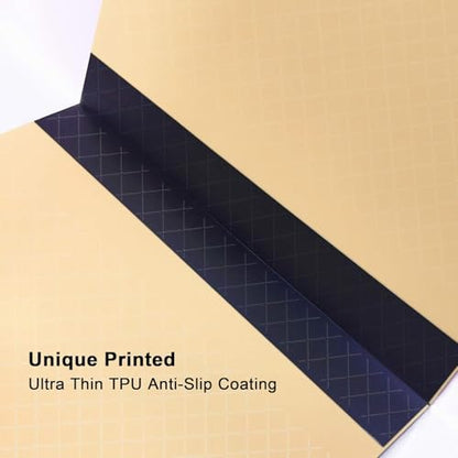SMARTOP 24"x18" Self Healing 3 Layer Folding Cutting Mat, Non-Slip Non-Reflective, Great for Crafts, Quilting, Sewing, Scrapbooking Molandi Yellow (Molandi Yellow)