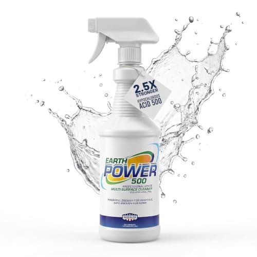 Earth Power Hypochlorous Acid 500 PPM Multipurpose Cleaner – 32 oz - style: 32 Fl Oz