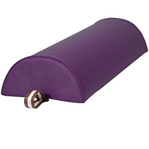 Master Massage 9" Half Round Bolster - Purple - color: Purple