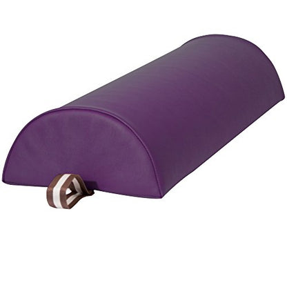 Master Massage Tables Half round Semi-round Massage Bolster 9" X 4.5"X 26" - Purple - color: Purple, size: 1 count (pack of 1)