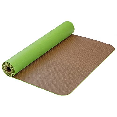 AIREX Calyana Premium Exercise Mat Fitness for Yoga, Physical Therapy, Rehabilitation, Balance & Stability Exercises, Pilates, Aerobics - color: Green