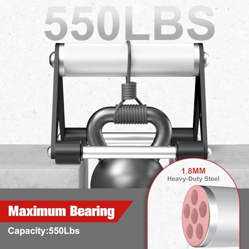 Push Up Stand, Pushup Handles for Strength Training, Heavy-duty Stainless Steel Push Up Bars Gym Exercise Equipment, Hold Up to 500lbs, 1 Pair - color: Aluminum handle Black 02