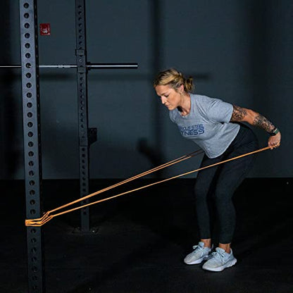 SERIOUS STEEL FITNESS Assisted 41" Pull-Up Band, Resistance & Stretch, Powerlifting & Pull-up Assist Loop (Single Band) - style: #0 (2-15 lbs)