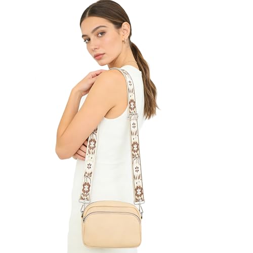 1.5" Wide Purse Strap Adjustable Replacement Gold Hardware Long Crossbody Bag Strap for Thick Shoulder Bags Canvas Handbags Straps - color: Gold Hardware-A-dark blue