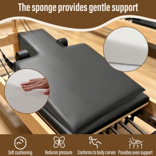 12° Pilates Wedge, Non-Slip Wedge for Reformer, Wedge Mat for Pregnancy