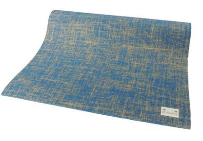 Kakaos Natural Jute Yoga Mat - color: Blue
