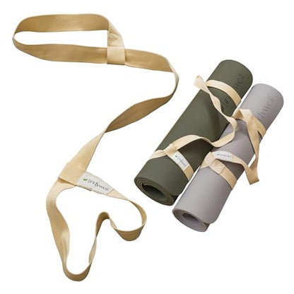 Lindywell Grata Mat Aloe Green and Shoulder Strap Bundle