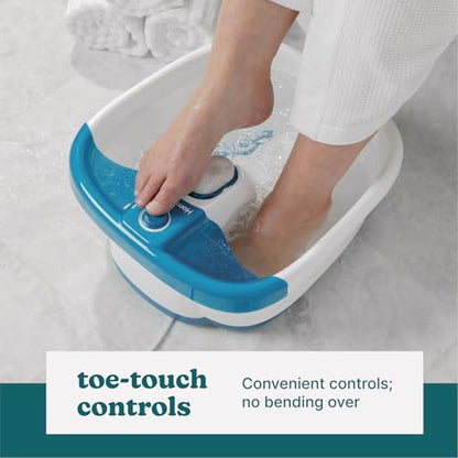Homedics Bubble Mate Foot Spa, Toe Touch Controlled Foot Bath