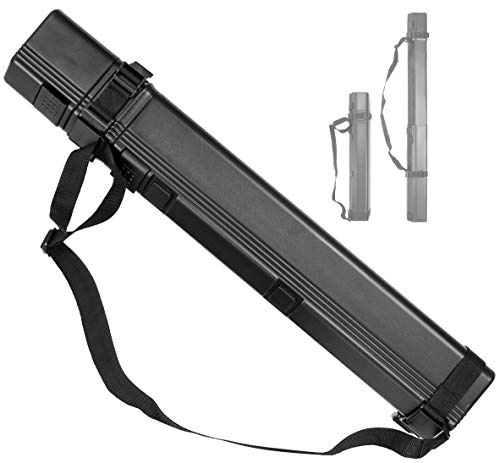 VViViD Black Plastic Telescoping Length Drafting & Portfolio Tube (25-41") - size: 25-41"