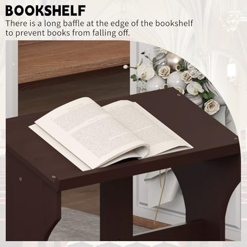 Prayer Bench Kneeler, Wooden Prayer Kneeler for Home