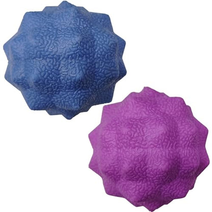 Foot Massage Ball, Pain Relieve from Plantar Fasciitis, Massage Tool for Tight Muscles and Sore Feet, Restore Foot Massage Roller, Myofascial Release - color: 2 Large Massage Ball