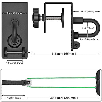 Kipika Heavy Duty Door Anchor Attachment - Shoulder Pulley Physical Therapy