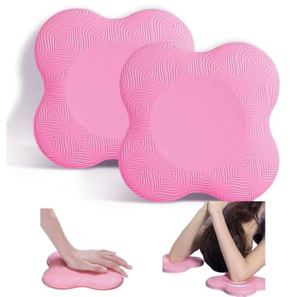 Ouliget Elbow Rest for Nail Tech,Large Wrist Rest Support Cushions,Non-Slip Extra Thick Foam for Elbows Knees Wrist Hands Nail Art Pilates Office,2 Pieces