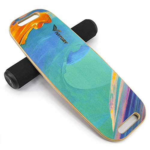 VIVITORY Balance Board Trainer, Roller Board with Handle