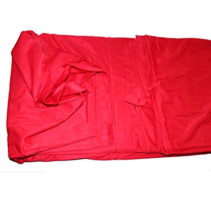 Deluxe Pilates & Yoga Flying Swing Aerial Hammock - Silk Fabric (5mx2.8m) - color: Red