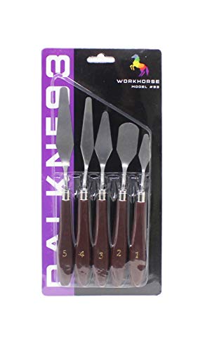 Workhorse Painting Tools Set (Palette Knife Set 1-Pack) - size: Palette Knife Set 1-Pack