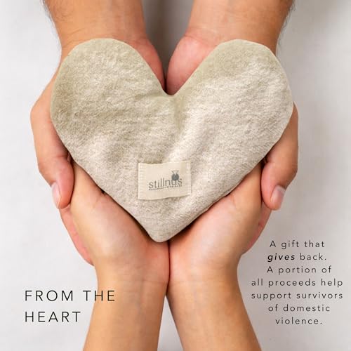 Stillnus Weighted Heart Eye Pillow & Eye Mask – Gift for Women, First Light
