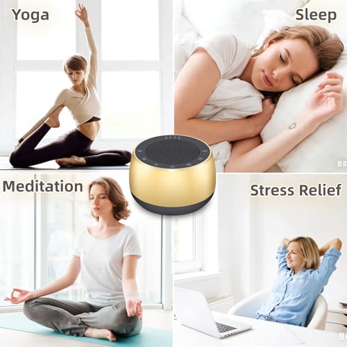 Cordless Automatic Tibetan Singing Bowl,256HZ-432HZ-528HZ 9 Tones 4-Speed Auto-Off Timer,Full Touch Glow Buttons,2000mAh Battery,Deep Ethereal Sound,Yoga,Meditation,Stress Relief (Gold) - color: Gold