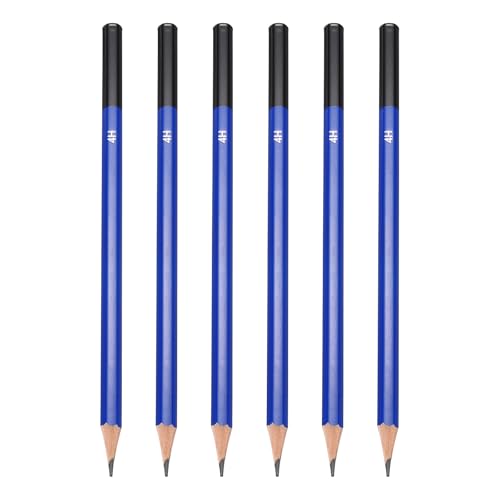 PATIKIL 4H Drawing Pencils for Sketching, 6PCS Sketch Pencils for Drawing Art Pencils Graphite Wood Pre-sharpened for Drawing Sketching Artists, 4H Pencils - size: 1 Count (Pack of 1), style: 4H