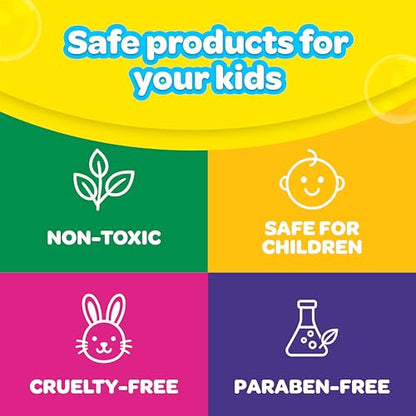 Crayola Bathtub Crayons with Bonus Eraser, Washable Tub Coloring Kit for Kids, Non-Toxic, Easy Cleanup Bath Toys for Kids, Includes 7 Crayons + Eraser