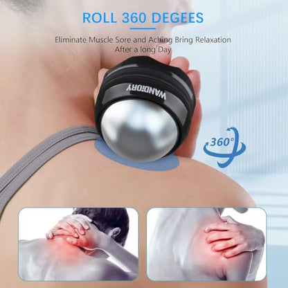 Ice Roller Ball for Muscle Recovery, Hot & Cold Therapy, 360° Massage | Deep tissue relief for sore muscles, reduces swelling, boosts circulation, perfect for workouts, recovery & daily relaxation - style: 1 - Pack - Ice Ball