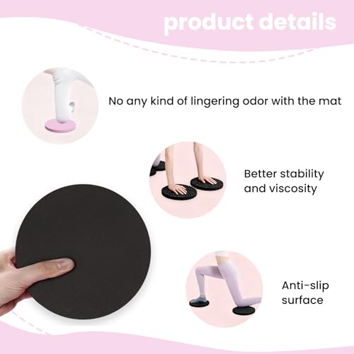 1 PCS Yoga Support Pad - Non-Slip Cushion for Yoga, Fitness, Meditation, Kneeling, Multi-Purpose Joint Protection Pad - color: Black