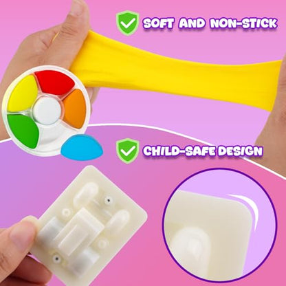 Air Dry Clay Kit for Kids - 3 Boxes Pull Back Car Making | Modeling Clay with Sculpting Tools, Base, Backing Board, Tutorial, Ultra Light & Soft, Creative DIY Arts and Crafts Toys - color: Fun Adventure Park