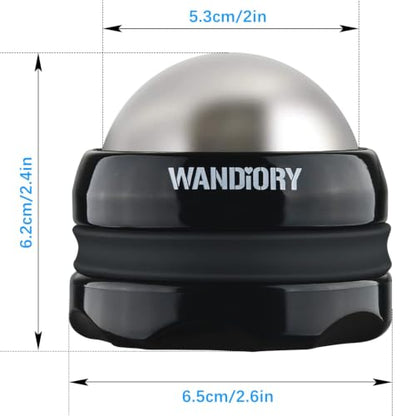 Ice Roller Ball for Muscle Recovery, Hot & Cold Therapy, 360° Massage | Deep tissue relief for sore muscles, reduces swelling, boosts circulation, perfect for workouts, recovery & daily relaxation - style: 1 - Pack - Ice Ball