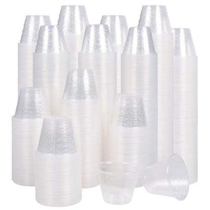 Disposable Medicine Cups 500 Pack - 1 oz Graduated Plastic Measuring Cups for Liquid Medication, Pills, Mouthwash, Medical Dosing & DIY Crafts - size: 500 Pack