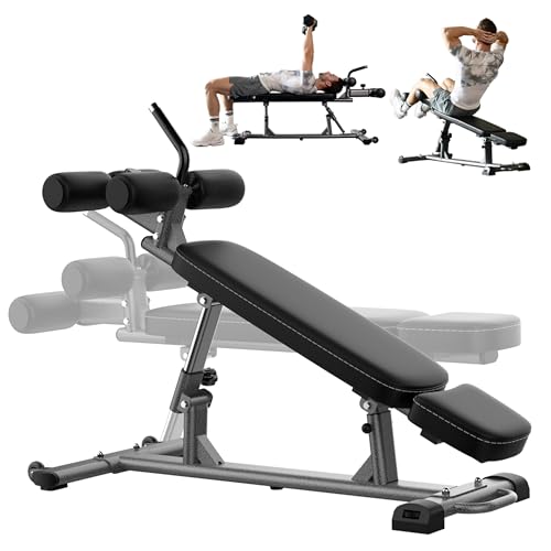 Finer Form Semi-Commercial Decline Sit Up and Flat Weight Bench