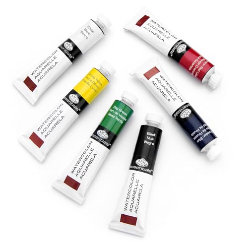 Royal & Langnickel Watercolor Artist Tube Paint, 21ml, 6-Pack - size: 6 Pack