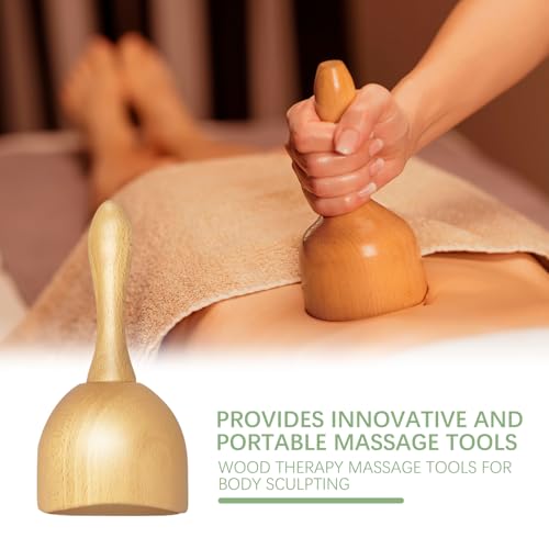 AICNLY 4 Pcs Wood Therapy Massage Tools for Body Shaping, Maderoterapia kit