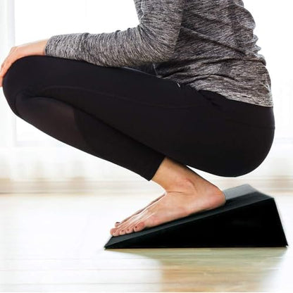 strongtek Slant Board & Foam Wedges – Incline Combo for Stretch, Squat & Therapy