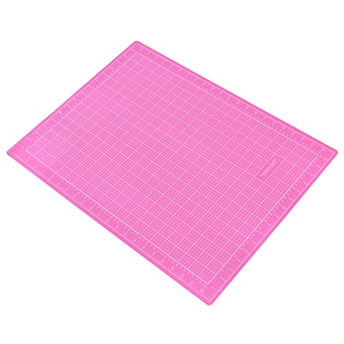 Pink Double-Sided Self-Healing Cutting Mat-18"X24"